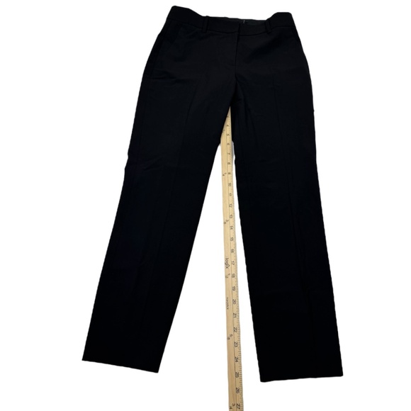 Theory Treeca 2 Good Wool Crop Suit Pants in Black - Picture 10 of 13
